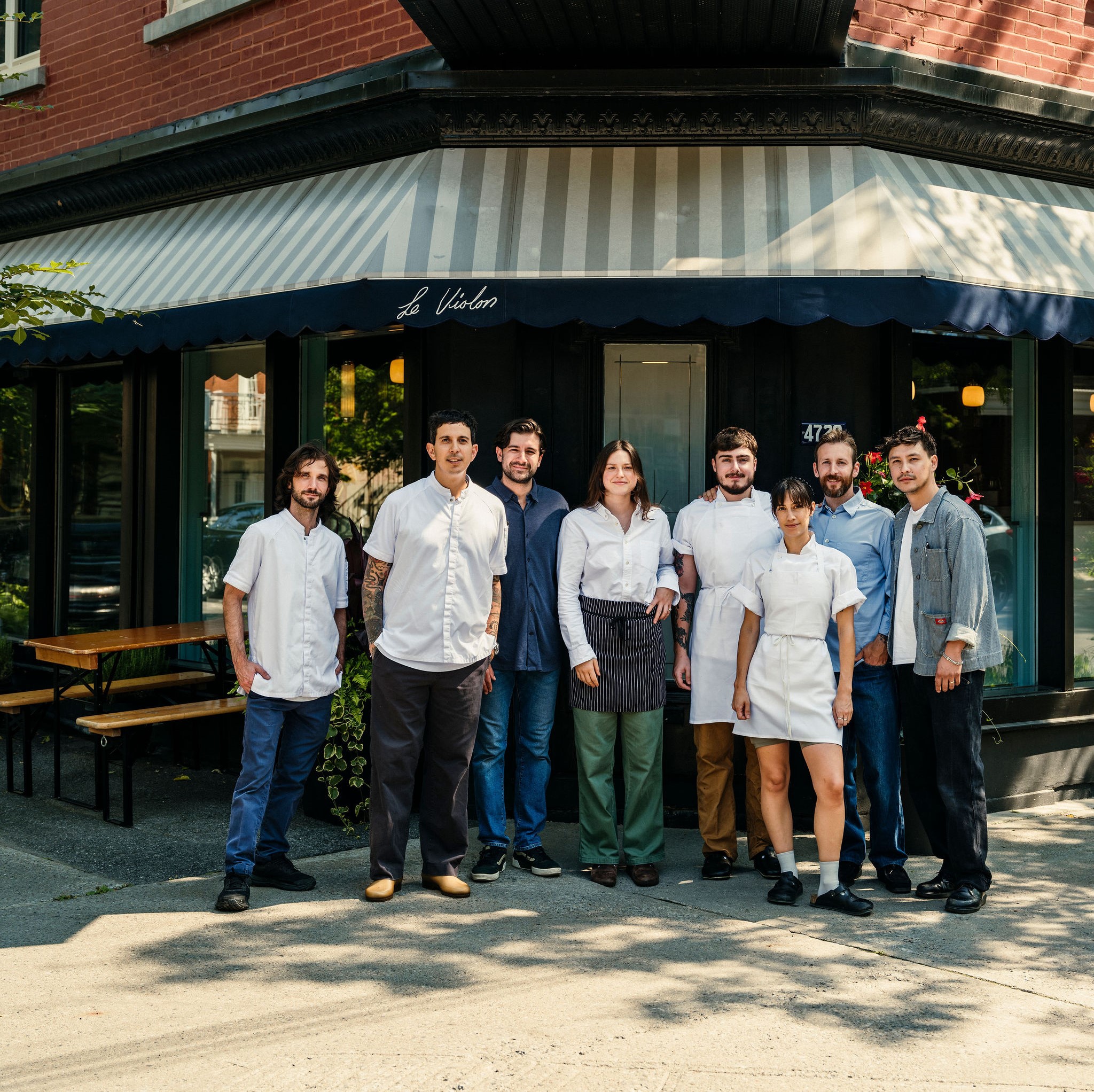The team at Le Violon